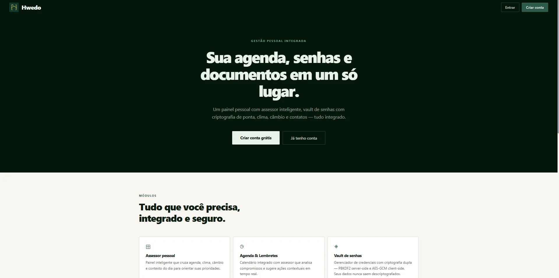 Captura de tela do Hwedo